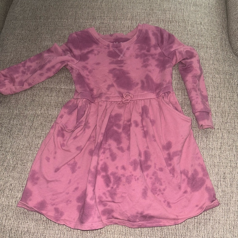 Lot of 8 long sleeved dresses for girls size 5 - Picture 4 of 14